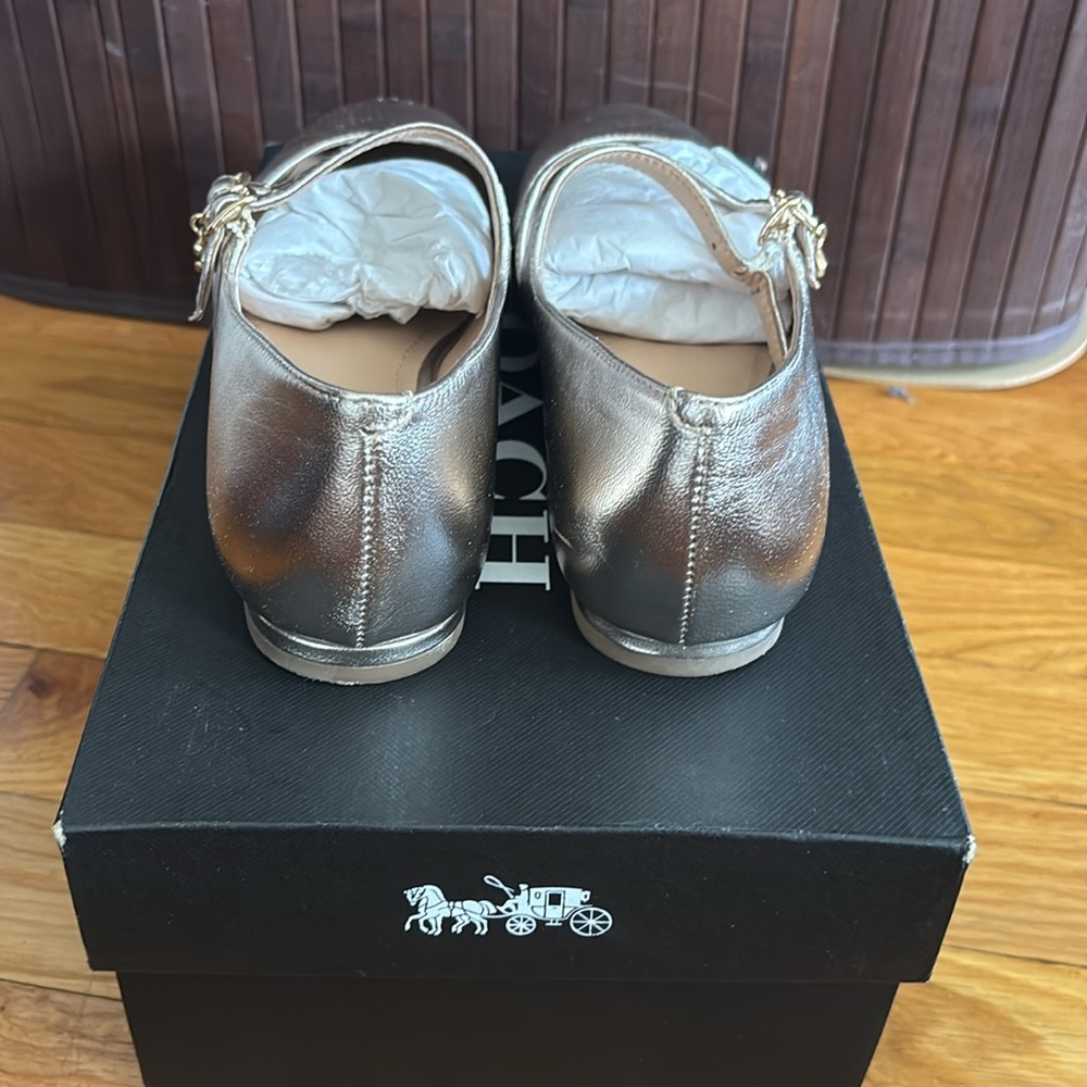 Whitley Mary Jane Coach Flats - Picture 4 of 8
